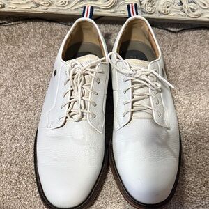 FootJoy White Leather Men's Oxfords